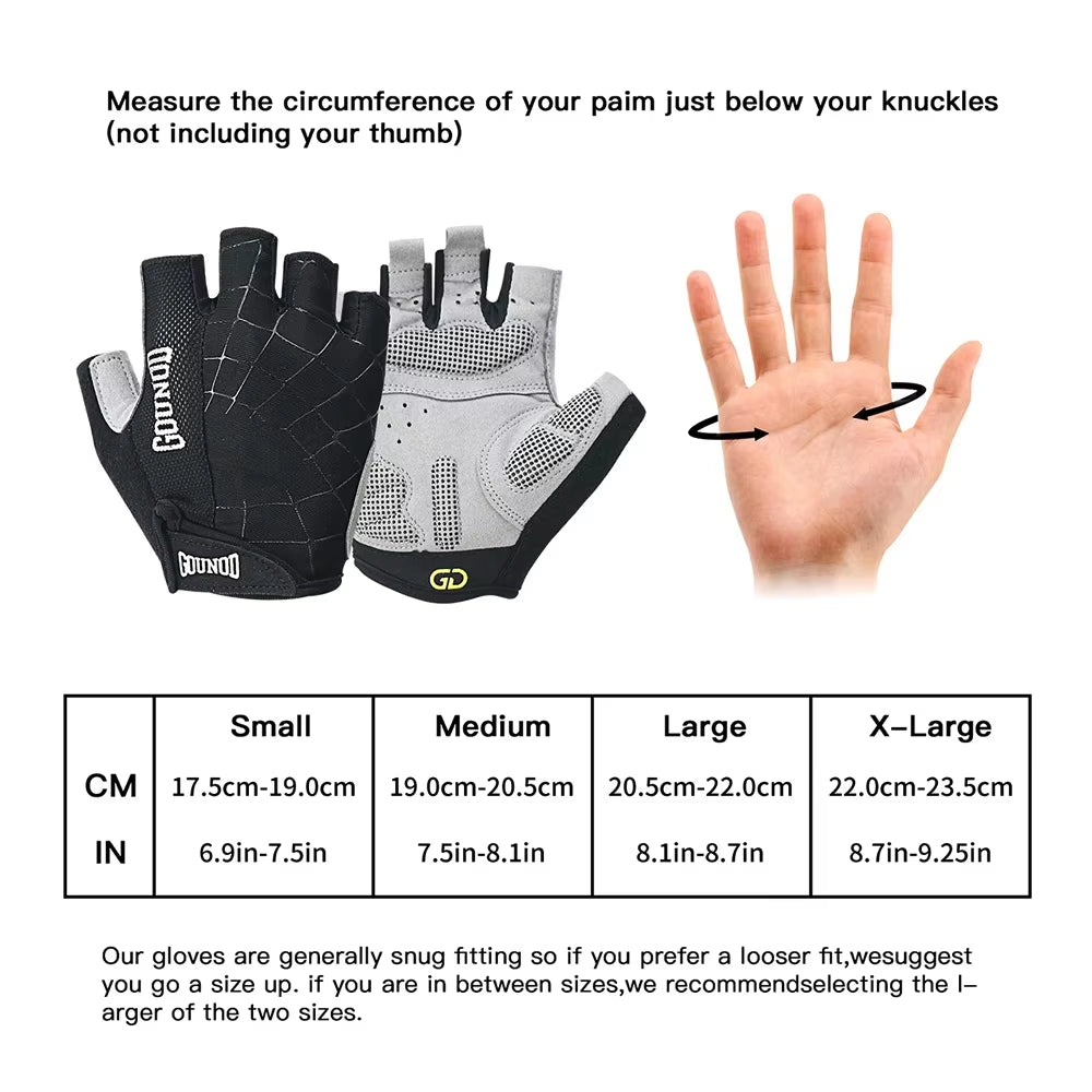 1Pair Gym Workout Gloves, Fingerless Gloves for Weightlifting,Lightweight Breathable Fitness Gloves,Sports Gloves for Training