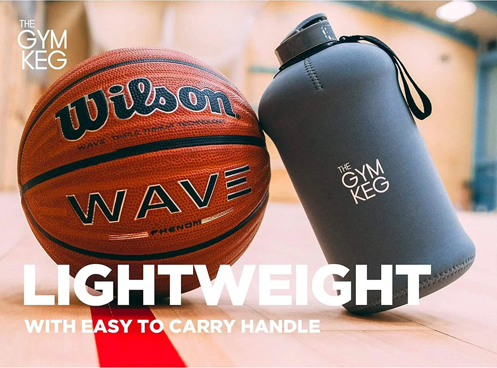 |  Sports Water Bottle 74.4 Fl Oz. (2.2 L) Insulated Half Gallon Carry